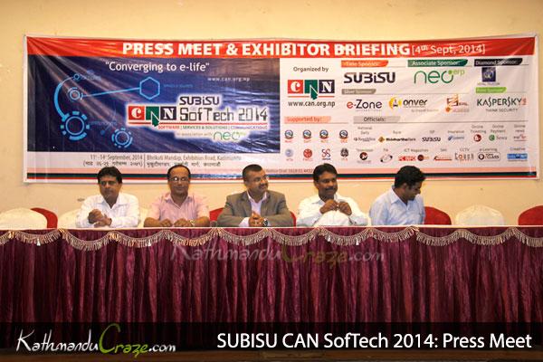 SUBISU CAN SoftTech 2014: Press Meet