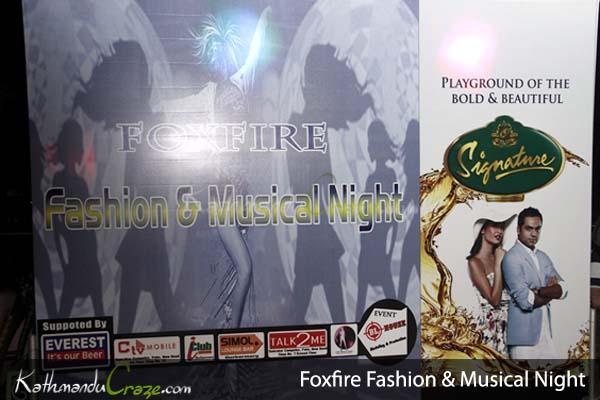 Foxfire Fashion and Musical Night