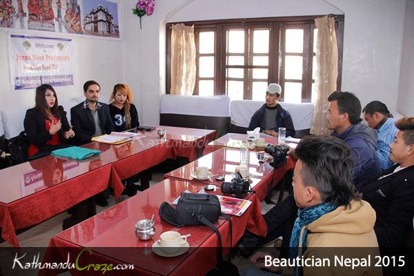 Beautician Nepal 2015: Press Meet
