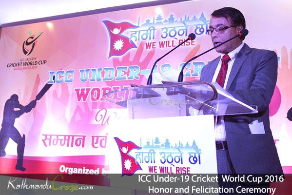 ICC Under-19 World Cup 2016 Honor and Felicitation Ceremony
