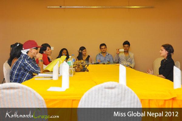 Miss Global Nepal 2012: Auditions