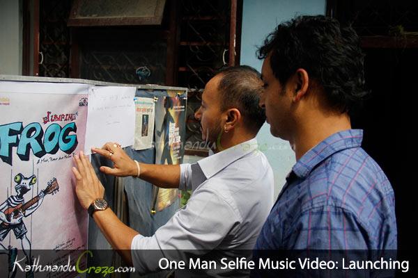 One Man Selfie Music Video: Launching