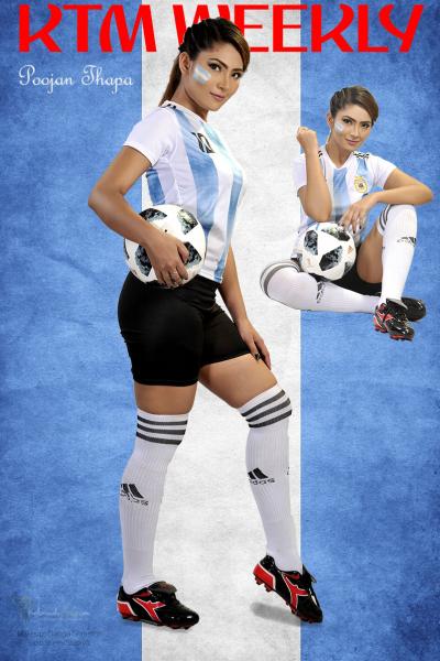 Argentina World Cup 2018 Poojan Thapa