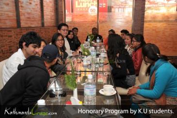 Honorary Program by K.U. Students