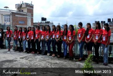 Miss Nepal Icon 2013: Photoshoot