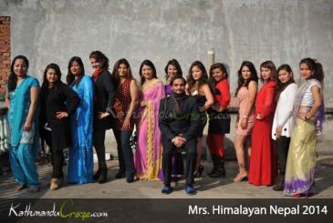 Mrs. Himalayan Nepal 2014 : Photo-shoot