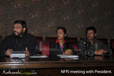 NFPJ Meeting with President.