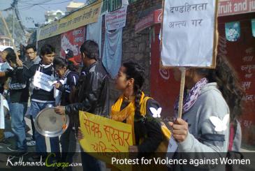 Protest for Violence against Women